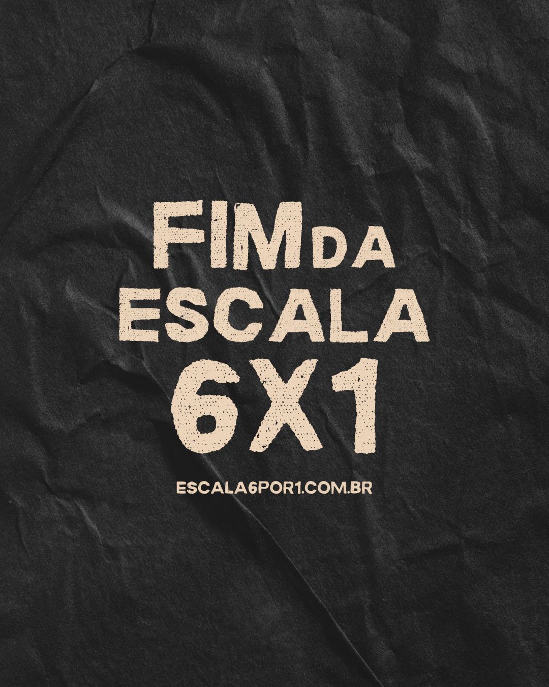 Logótipo Fim da Escala 6x1